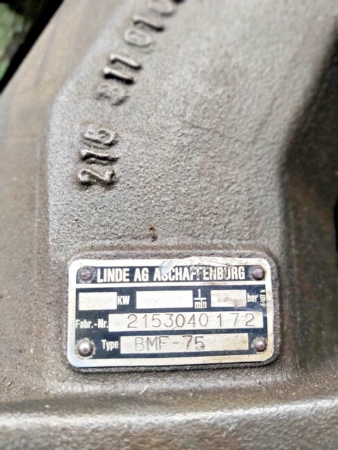 Linde BMF-75 Motor