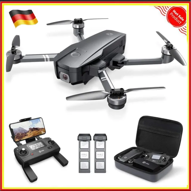 HS720 5G RC Drohne GPS mit 4K EIS UHD Kamera Quadrocopter Bürstenlos 2 Akkus