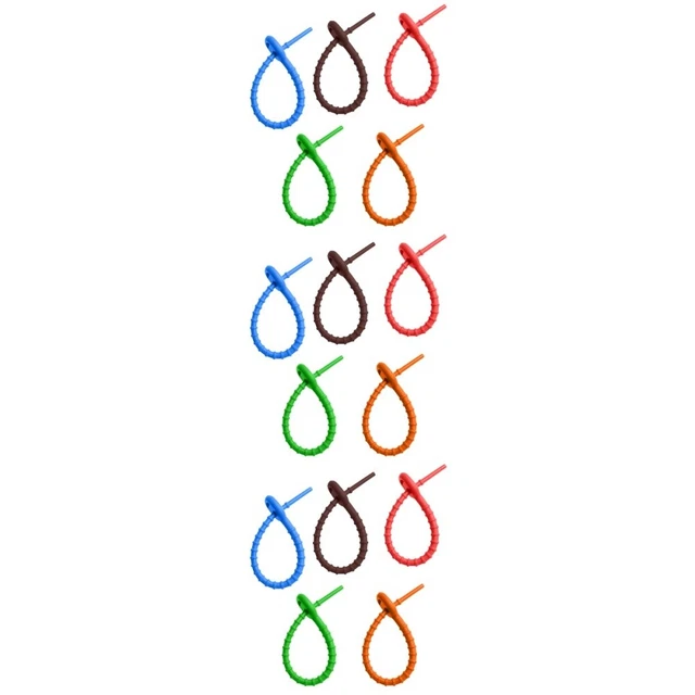 30 Pcs Charger Organizer Rolled Straps Charge Cord Organizer Tool