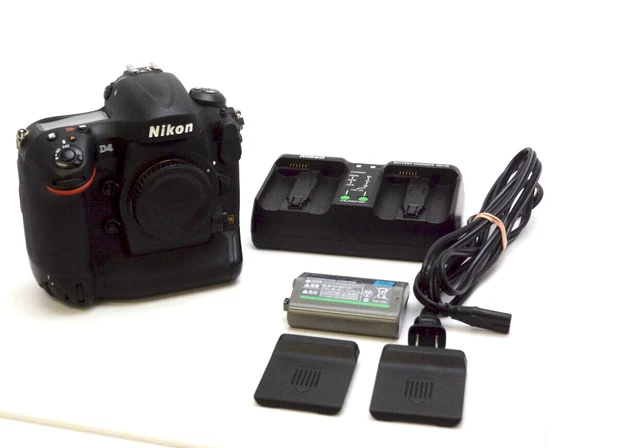 Nikon D4 16.2 MP Digital SLR Camera - Black (Body Only) Used Excellent Condition 2