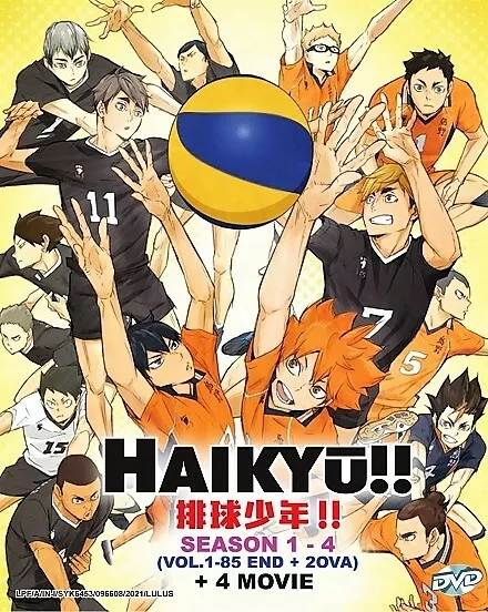 Haikyu Haikyuu Complete Season 2 Limited Premium Blu-ray DVD Box Set Anime