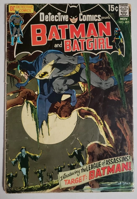 Detective Comics #405 VG- 1st App League of Assasins DC Comics 1970 Key Issue