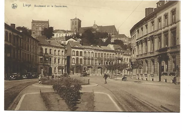 Belgique  Liege  Boulevard De La Sauveniere