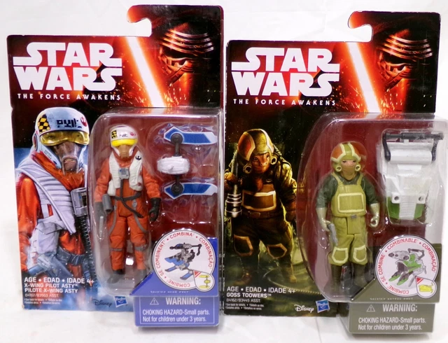 HASBRO STAR WARS Force Awakens Goss Toowers Piloto Asty