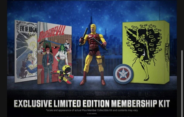 2022 Marvel Unlimited Annual Member Kit Sealed She-Hulk Daredevil Marvel Legends