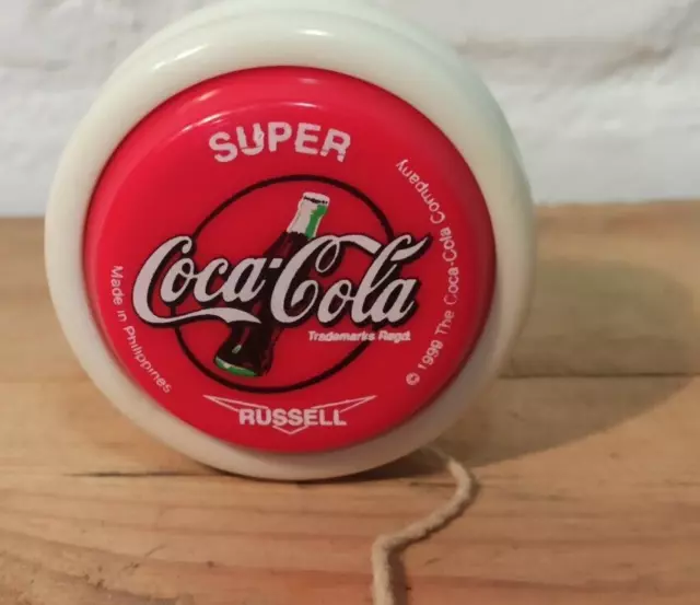 Vintage Genuine Russell Coca Cola Championship Yoyo,90's,philippines! Yo-Yo