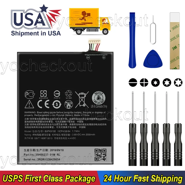OEM HTC BM65100 Battery For HTC Desire 510, 601, 700 (Sprint/Boost/Virgin) - 2100mAh