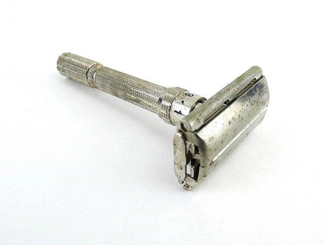 GILLETTE I4 Adjustable Slim DE SAFETY RAZOR 1963