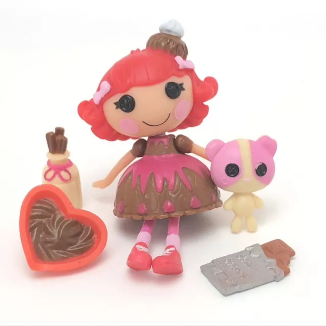 Lalaloopsy Mini Doll "Choco Whirl Swirl" Complete Set  "Shoppes Collection"
