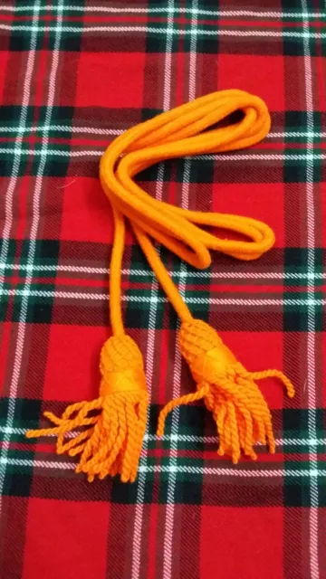 Tc Army Bugle Wool Cord Orange Color/Bugle Colors/Bugle Cord