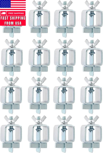 Butt Welding Clamps | Pack of 16 Small Welding Magnets and Clamps Auto Body Pane