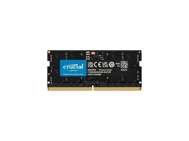Crucial CT32G48C40S5 - 32 GB - 1 x 32 GB - DDR5 - 4800 MHz - 262 - pin SO - DIMM - Arbeitsspeicher