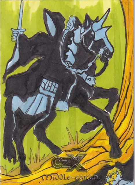 CZX Middle-Earth Sketch Card by Paulo Marcio Esper # 2