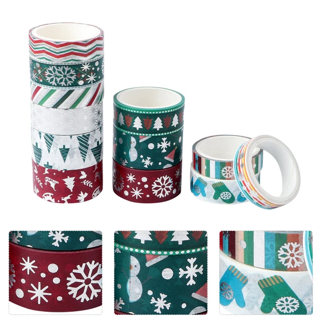 Cinta washi de Navidad decoración navideña papel cinta washi dulce
