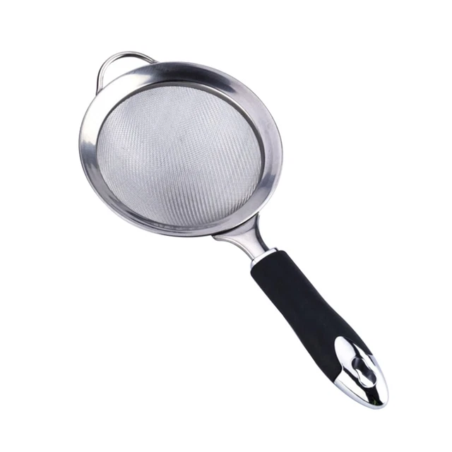 Schimmer a rete fine cucina setaccio pasta setaccio cesto farina