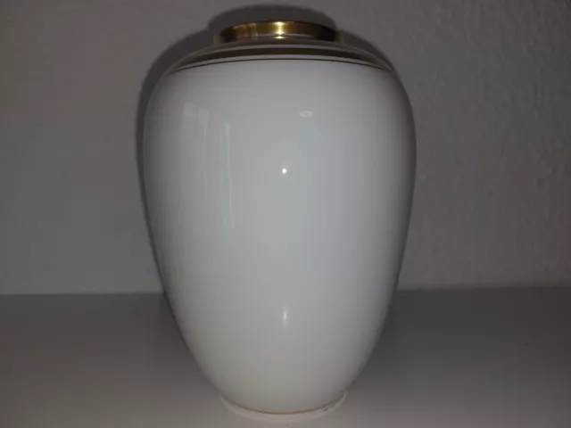 Sehr schöne alte Vase mit Goldrand - SW82 484 WK - Weimarer Porzellan