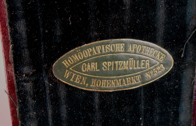 Wiener homöopatische Reise-Apotheke ab 1861 - aus Apotheker-Nachlass (90782) 5