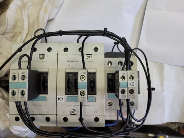 AUTOMATISCHE STERN DREIECK Schaltung bis 30 KW mit Siemens Schützen