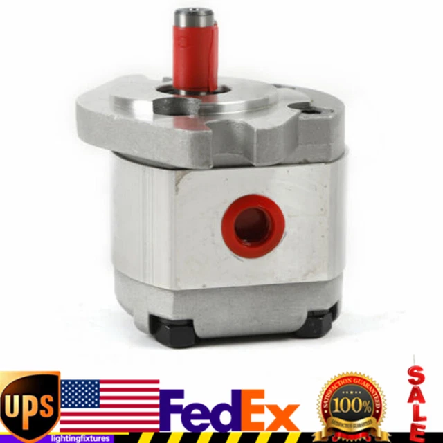 HYDRAULIC GEAR PUMP Flat Keyed Shaft SAE Flange Mounting Mini High