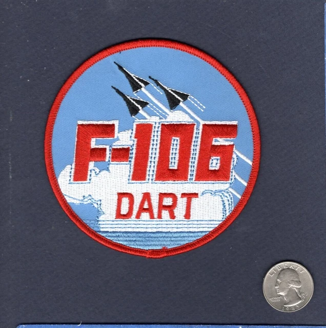 Convair F-106 DELTA DART USAF ANG FIS Fighter Interceptor Squadron Patch