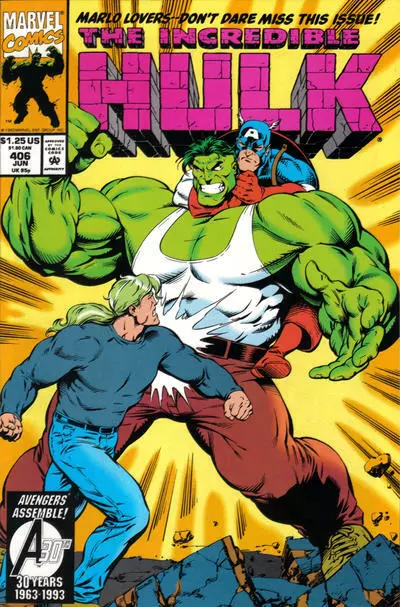 Incredible Hulk, The #406 Marvel Comics June Jun 1993 VFNM