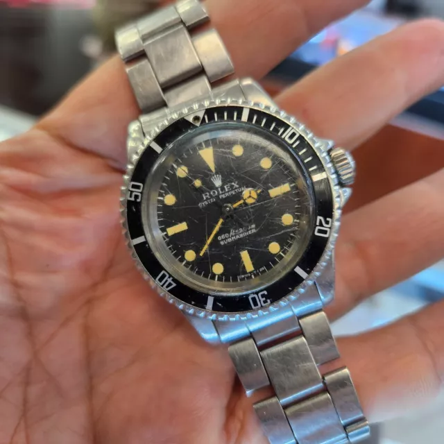 Barn FIND ROLEX 5513 FROM 1970