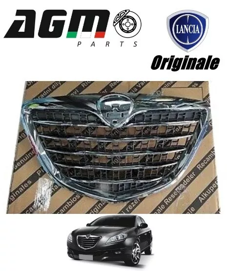 Griglia Radiatore Restyling Cromata Anteriore Originale Lancia Delta 735537618