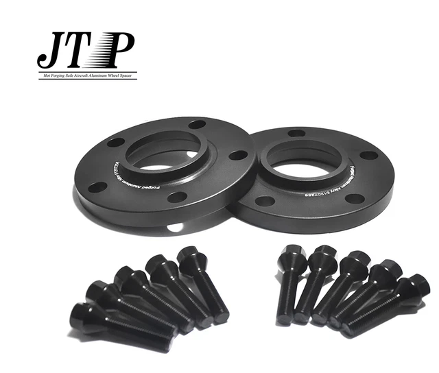 Distanziatori Ruote In Lega BMW 2x12 Mm + 2x15 Mm Neri Con - Foto 3