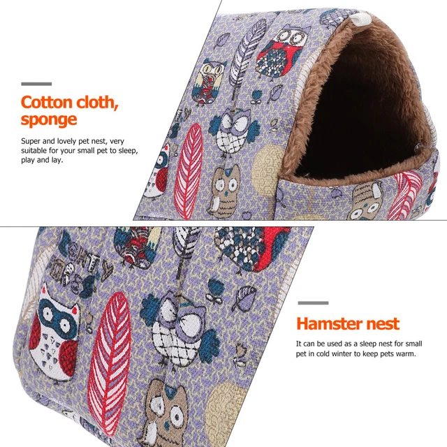 Hedgehog Hideout Käfig Guinea Pig Bett Warme Cuddle Sack für Hedgehog 12