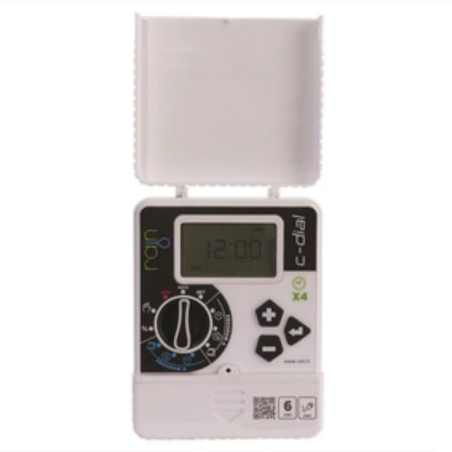 Programmatore Centralina irrigazione 6 zone Rain C-DIAL 24 VAC
