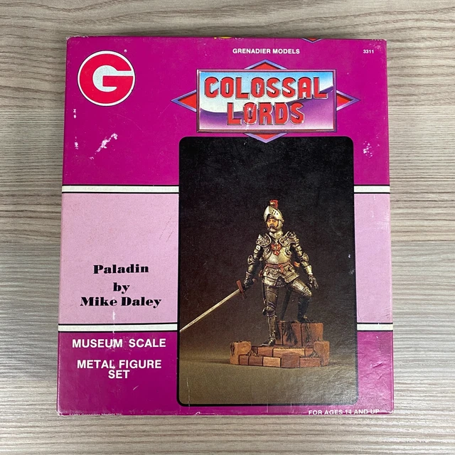 GRENADIER Figurines métal vintage année 80's Ninja (1