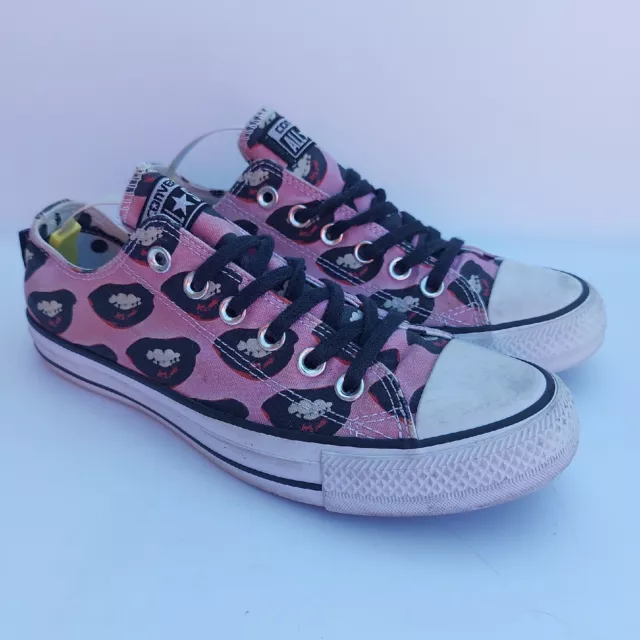CONVERSE ALLSTAR MARILYN Monroe Andy Warhol Pattern Shoes 55.00