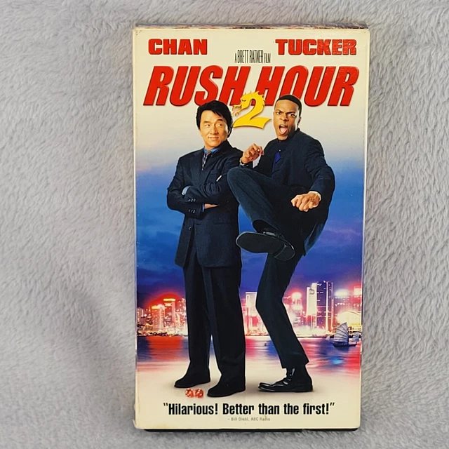RUSH HOUR 2 VHS 2001 Jackie Chan Chris Tucker TESTED £7.38 - PicClick UK