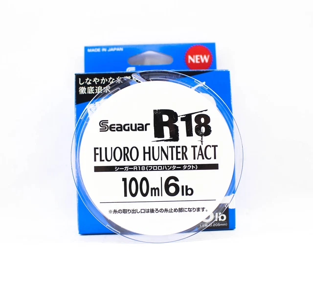 SEAGUAR FLUOROCARBON R18 Fluoro Hunter Ligne 100m 6lb - 0.205mm (4018) EUR 16,56 - PicClick FR