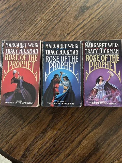 1988/89 Book Set ROSE OF THE PROPHET Trilogy Vol. 1 2 3 by M. Weis & T. Hickman