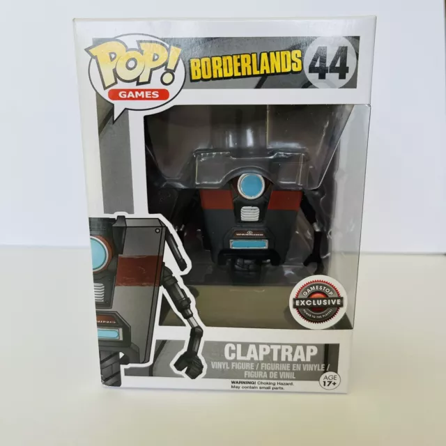 Funko Pop/ Borderlands/ Blue Clap Trap #44/Game Stop Exclusive