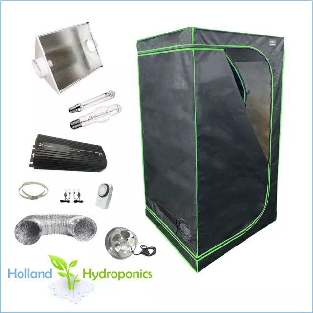 600W Digital Ballast/Tent/Hps & Mh Lamps/6" Coolvent Reflector/Fan/Ducting Kit