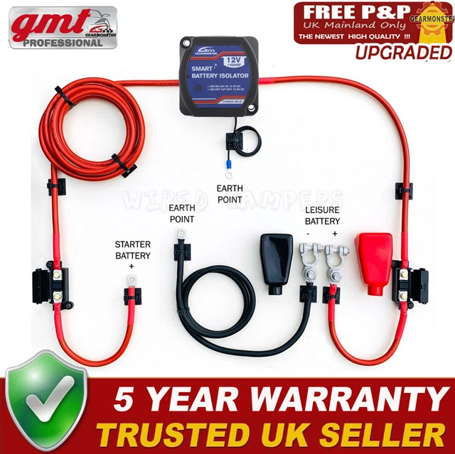 FOR VW TRANSPORTER T4 T5 5M Camper Van Voltage Sensitive Split Charge