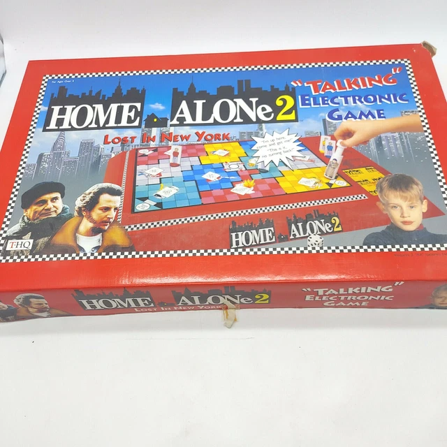 RARE HOME ALONE 2 Lost in New York Electronic Talking Board Game ...