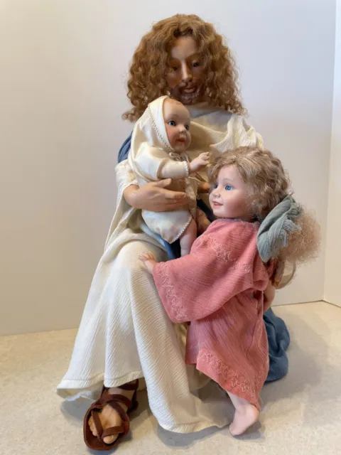 Vintage 1994 ASHTON DRAKE Jesus Doll "Let The Little Children Come to Me" (3)