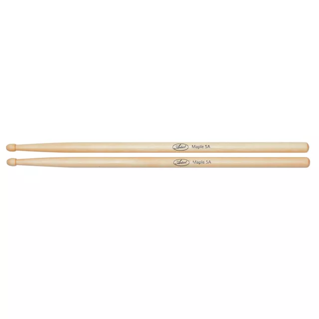 Artist DSM5A Maple Drumsticks with Wooden Tips 6 Pairs 2