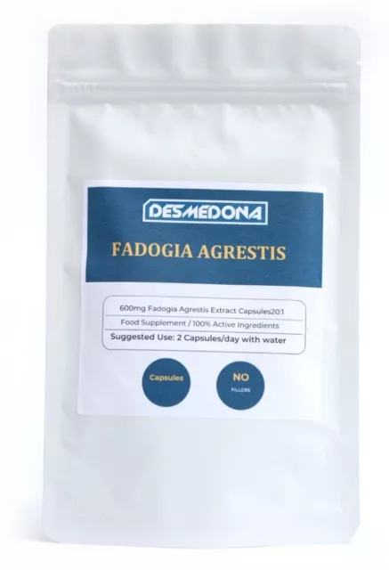 Fadogia Agrestis Extrakt Pulver 20:1, 24000mg Hochdosierte Testosteron-Booster