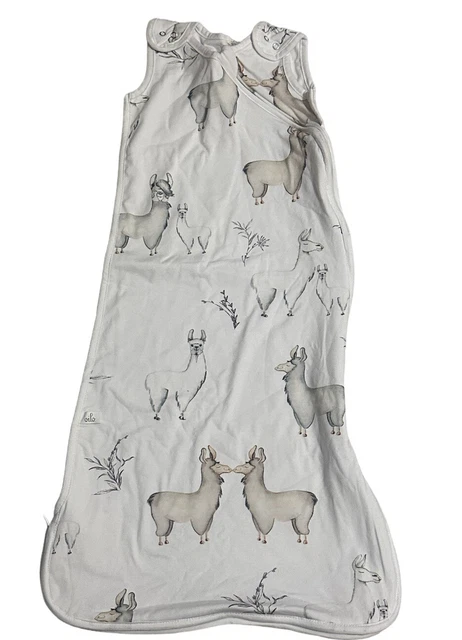OILO 100% Cotton NWT Sleep Sack Swaddle Wearable Blanket 6-18 Months Llama Theme