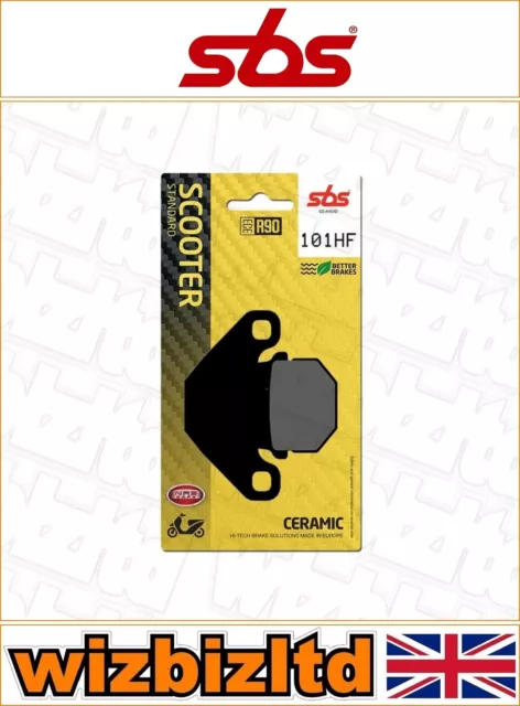 Keeway Hurricane 50 Base 2007 [Front SBS HF Ceramic Brake Pads]