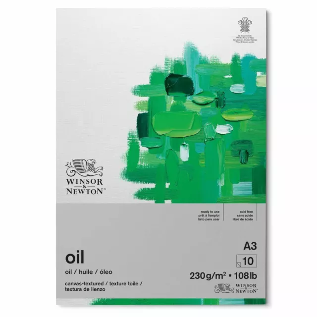 Winsor & Newton Oil Painting Paper Pad A3