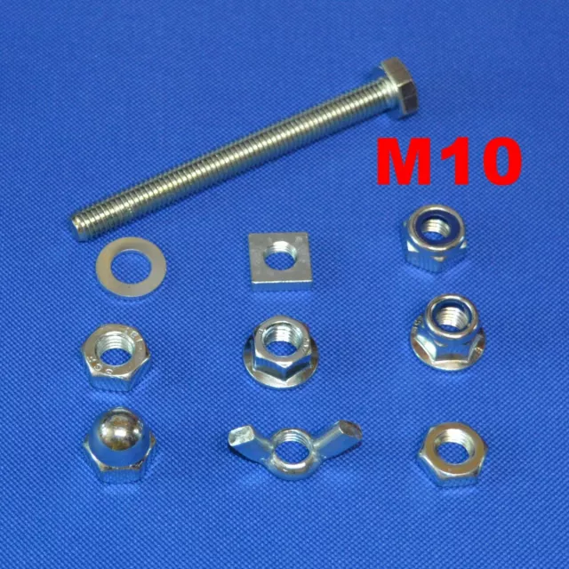 NUTS AND BOLTS Set Screws Full Thread and Washers Stainless Steel M4 M5 M6  M8 £4.95 - PicClick UK