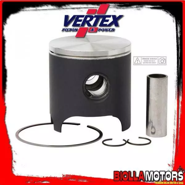 21757EF PISTONE VERTEX 69,97mm 2T HUSQVARNA CR-WR250 1990- 250cc (1 segmenti)