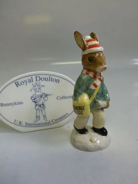 Royal Doulton "PaperBoy" Bunnykins Figurine DB-77