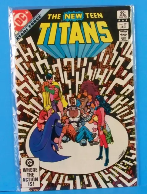 The New Teen Titans DC 1983 #27, 29, 30, & 31 (four books)   Perez art  NM