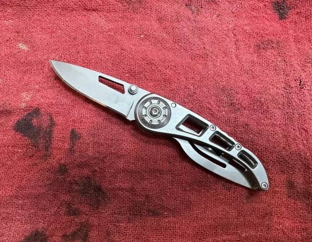GERBER RIPSTOP I folding pocket knife Serrated blade 2.3” overall 5.75 ...